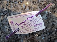 That purple thang